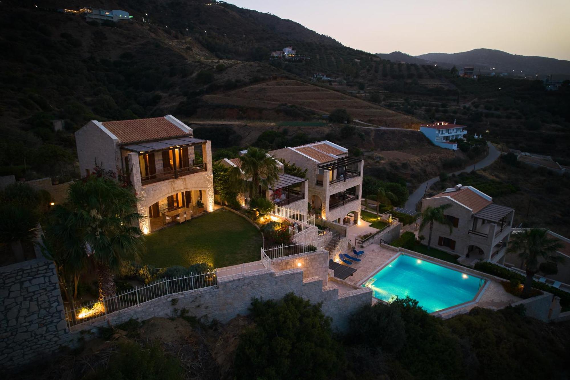 Villa Paradissi In Crete Agia Pelagia  Exterior photo