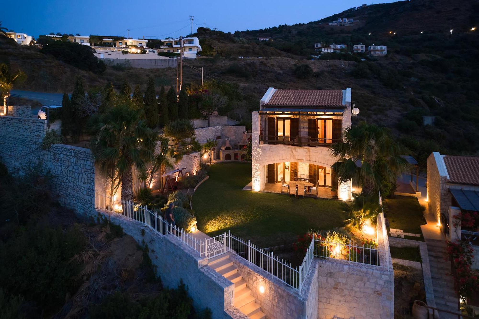 Villa Paradissi In Crete Agia Pelagia  Exterior photo